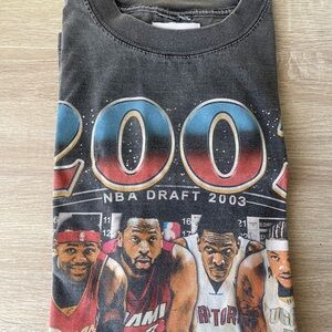 NBA Draft 2003 Graphic Tee - Black